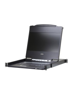 ATEN CL6700MW switch per keyboard-video-mouse (kvm) Montaggio rack Nero