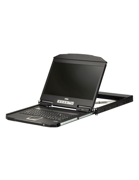 ATEN CL3700NW switch per keyboard-video-mouse (kvm) Montaggio rack Nero