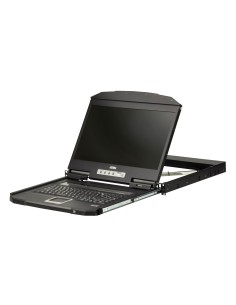 ATEN CL3700NW switch per keyboard-video-mouse (kvm) Montaggio rack Nero