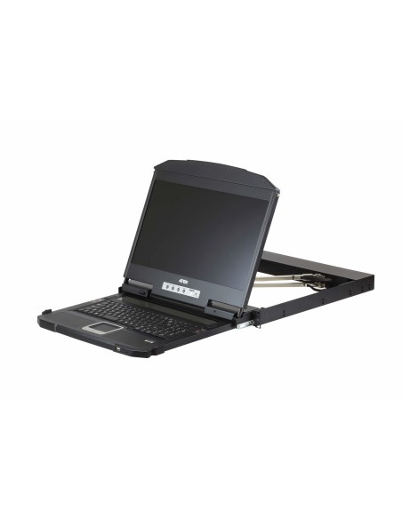 ATEN CL3800NW switch per keyboard-video-mouse (kvm) Montaggio rack Nero