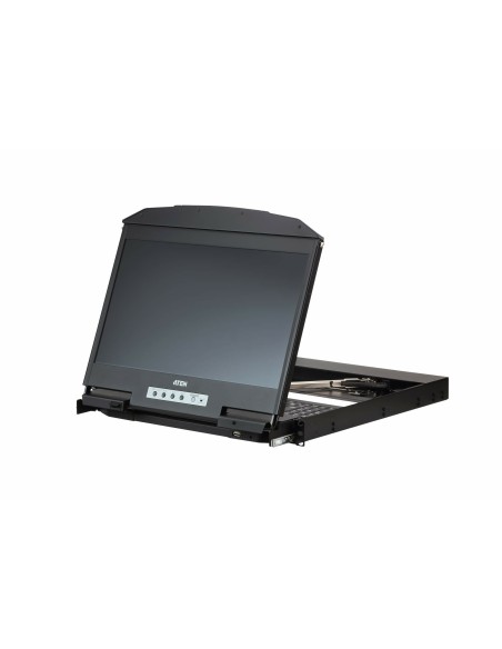 ATEN CL3800NW switch per keyboard-video-mouse (kvm) Montaggio rack Nero