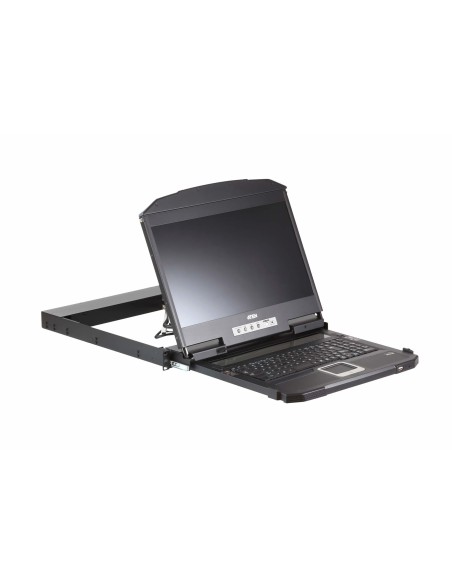 ATEN CL3800NW switch per keyboard-video-mouse (kvm) Montaggio rack Nero