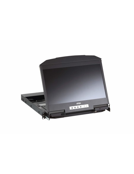 ATEN CL3800NW switch per keyboard-video-mouse (kvm) Montaggio rack Nero