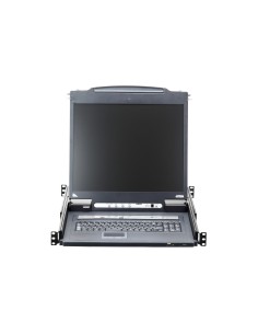 ATEN CL5716IN switch per keyboard-video-mouse (kvm) Montaggio rack Nero 2