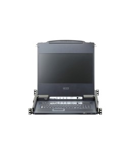 ATEN CL6708MW switch per keyboard-video-mouse (kvm) Montaggio rack Nero 2
