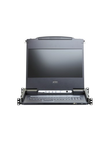 ATEN CL6700MW switch per keyboard-video-mouse (kvm) Montaggio rack Nero