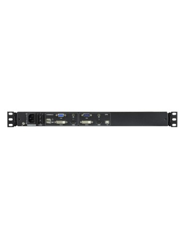 ATEN CL6700MW switch per keyboard-video-mouse (kvm) Montaggio rack Nero