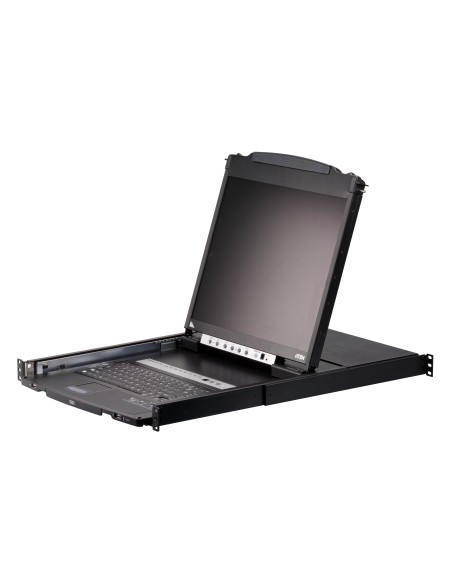 ATEN CL5808N switch per keyboard-video-mouse (kvm) Montaggio rack Nero