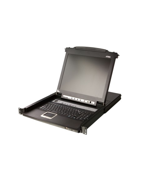 ATEN CL5716N switch per keyboard-video-mouse (kvm) Montaggio rack Nero