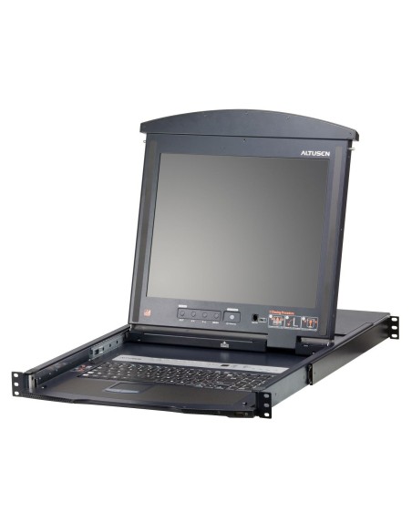 ATEN KL1508AM switch per keyboard-video-mouse (kvm) Montaggio rack Nero
