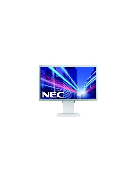 NEC MultiSync E223W LED display 55,9 cm (22") 1680 x 1050 Pixel Bianco
