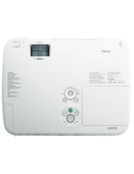 NEC M311X Proiettore a raggio standard 2480 ANSI lumen 3LCD XGA (1024x768) Bianco