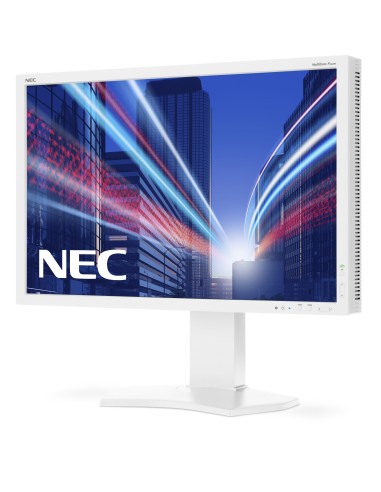 NEC MultiSync P242W LED display 61,2 cm (24.1") 1920 x 1200 Pixel WUXGA Bianco
