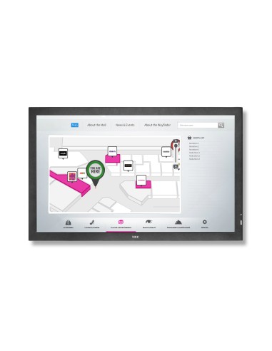 NEC MultiSync P703 SST Pannello piatto per segnaletica digitale 177,8 cm (70") LED 700 cd m² Full HD Nero Touch screen 24 7