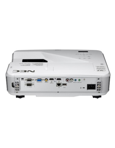 NEC U321H Proiettore a raggio ultra corto 3200 ANSI lumen DLP 1080p (1920x1080) Compatibilità 3D Bianco