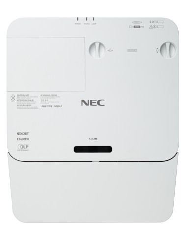 NEC P502W Proiettore per grandi ambienti 5000 ANSI lumen DLP WXGA (1280x800) Bianco