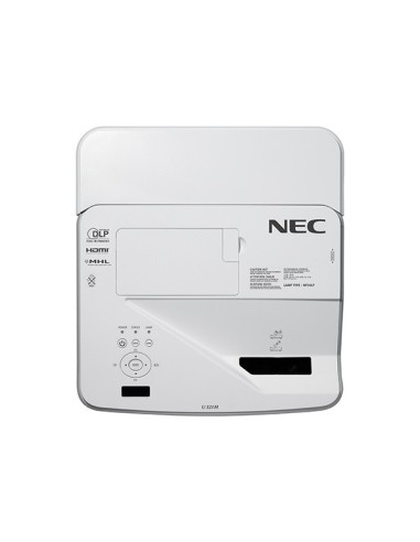 NEC U321H Proiettore a raggio ultra corto 3200 ANSI lumen DLP 1080p (1920x1080) Compatibilità 3D Bianco
