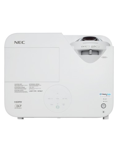 NEC M353WS Proiettore a corto raggio 3500 ANSI lumen DLP WXGA (1280x800) Compatibilità 3D Bianco