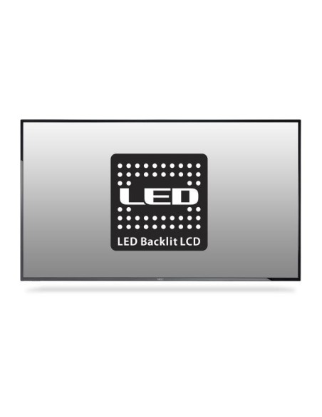 NEC MultiSync E326 Pannello piatto per segnaletica digitale 81,3 cm (32") LED 350 cd m² Full HD Nero 12 7