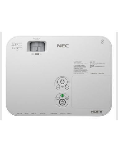 NEC ME301X Proiettore a raggio standard 3000 ANSI lumen 3LCD XGA (1024x768) Bianco
