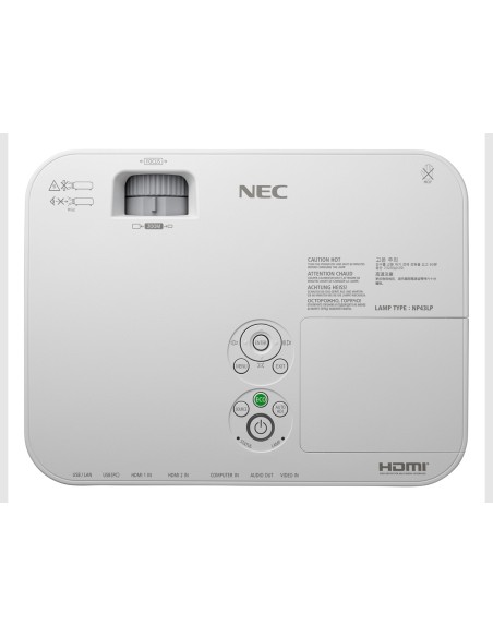 NEC ME301X Proiettore a raggio standard 3000 ANSI lumen 3LCD XGA (1024x768) Bianco