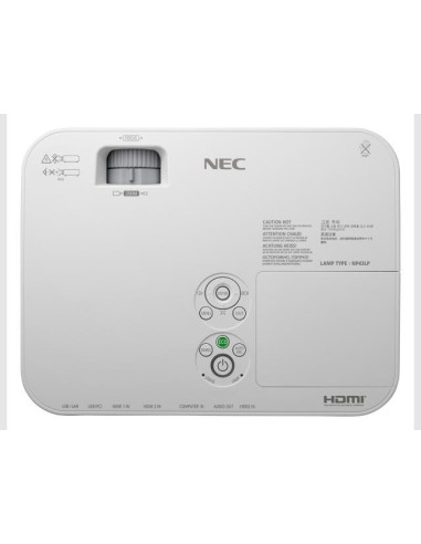 NEC ME401W Proiettore a raggio standard 4000 ANSI lumen 3LCD WXGA (1280x800) Bianco