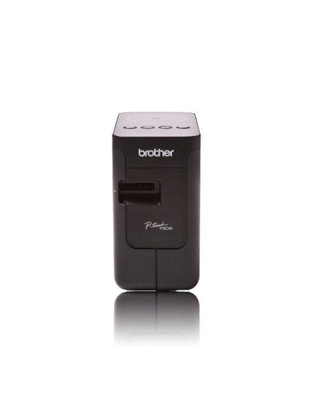 Brother PT-P750TDI stampante per etichette (CD) Trasferimento termico 30 mm s Cablato HSE TZe Wi-Fi