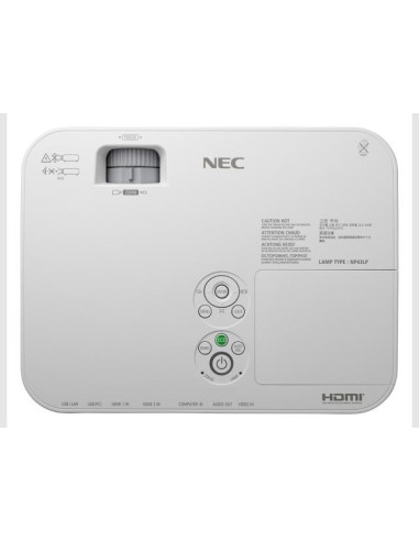 NEC ME401W Proiettore a raggio standard 4000 ANSI lumen 3LCD WXGA (1280x800) Bianco