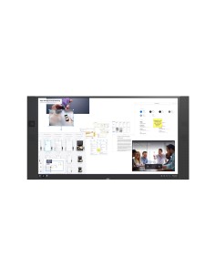 NEC InfinityBoard 2.1 Pannello piatto per segnaletica digitale 165,1 cm (65") LED Wi-Fi 500 cd m² 4K Ultra HD Nero Touch screen