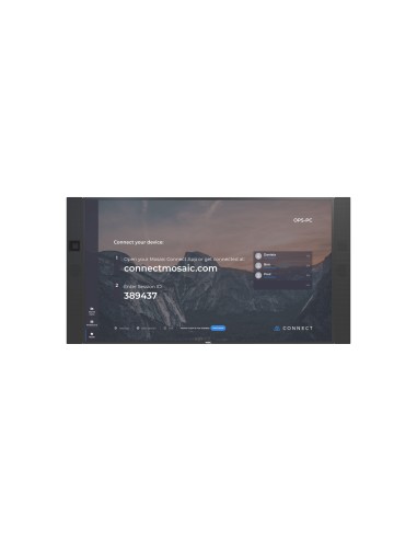 NEC InfinityBoard 2.1 Pannello piatto per segnaletica digitale 165,1 cm (65") LED Wi-Fi 500 cd m² 4K Ultra HD Nero Touch screen
