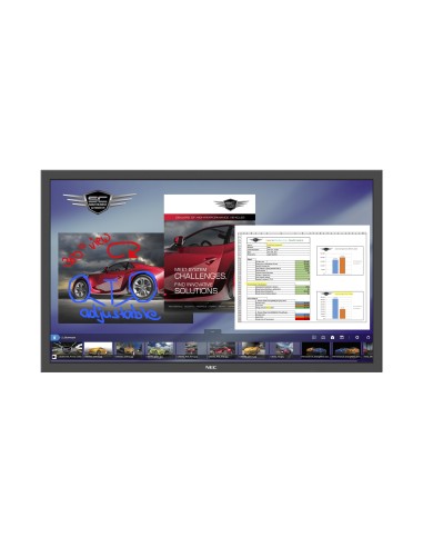 NEC MultiSync P484 SST Pannello piatto per segnaletica digitale 121,9 cm (48") LED 700 cd m² Full HD Nero Touch screen 24 7