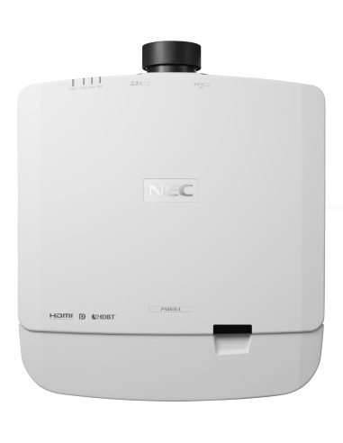 NEC PA803UL Proiettore per grandi ambienti 8000 ANSI lumen 3LCD WUXGA (1920x1200) Compatibilità 3D Bianco
