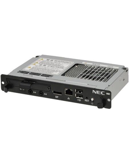 NEC Quovio D Slot-In PC with Intel Celeron 1.86 GHz STv2 1,86 GHz Windows Embedded Standard 7 900 g Nero
