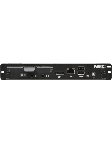 NEC Quovio D Slot-In PC with Intel Celeron 1.86 GHz STv2 1,86 GHz Windows Embedded Standard 7 900 g Nero