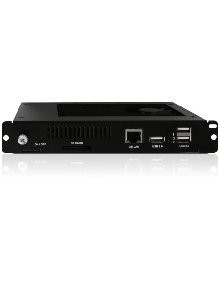 NEC Quovio D Slot-In PC Atom 1.6 1,6 GHz Windows XPe 800 g Nero