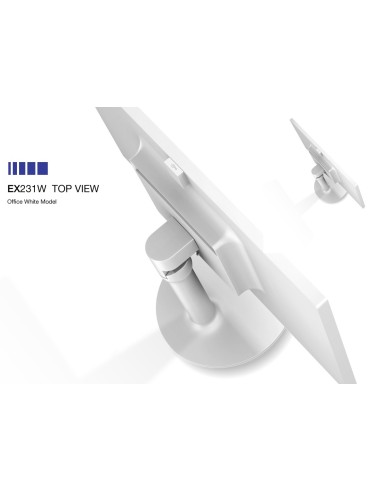 NEC MultiSync EX231W Monitor PC 58,4 cm (23") 1920 x 1080 Pixel Full HD Bianco