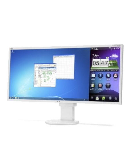 NEC MultiSync EA294WMi LED display 73,7 cm (29") 2560 x 1080 Pixel Bianco