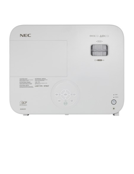 NEC M322H Proiettore a raggio standard 3200 ANSI lumen DLP 1080p (1920x1080) Compatibilità 3D Bianco