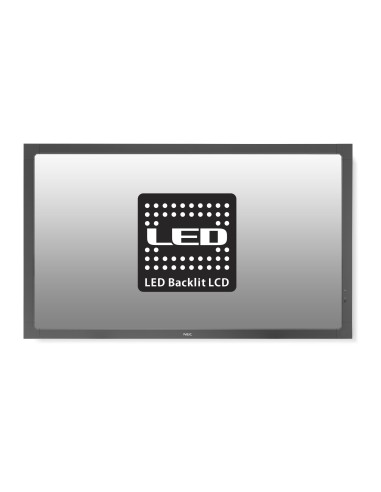 NEC MultiSync V463-TM Pannello piatto per segnaletica digitale 116,8 cm (46") LED 480 cd m² Full HD Nero Touch screen 16 7