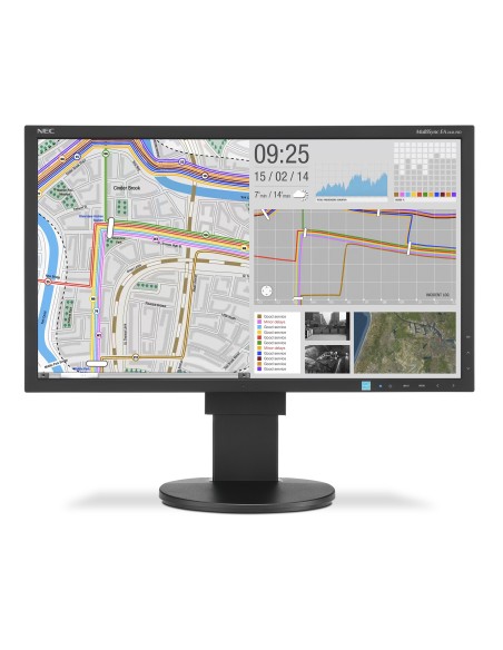 NEC MultiSync EA244UHD LED display 60,5 cm (23.8") 3840 x 2160 Pixel 4K Ultra HD Nero