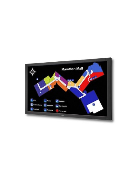 NEC MultiSync V652-TM Pannello piatto per segnaletica digitale 165,1 cm (65") LED 450 cd m² Full HD Nero Touch screen 16 7