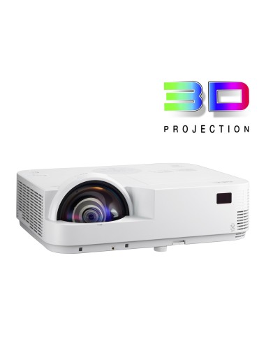 NEC M302WS Proiettore a raggio standard 3000 ANSI lumen DLP WXGA (1280x800) Compatibilità 3D Bianco