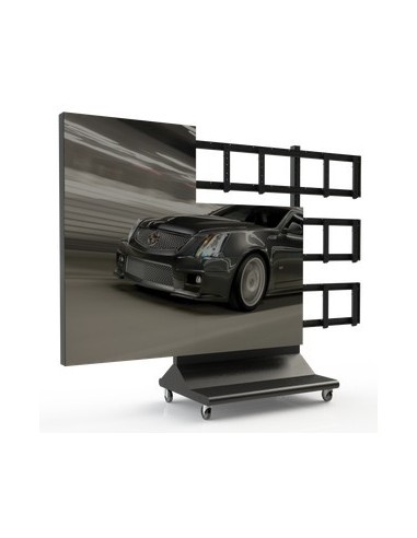 NEC 100013265 carrello e supporto multimediale Nero Pannello piatto