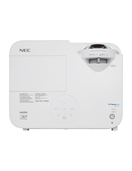 NEC M352WS Proiettore a raggio standard 3500 ANSI lumen DLP WXGA (1280x800) Compatibilità 3D Bianco