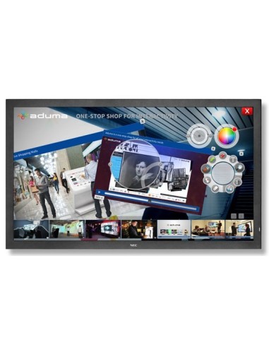 NEC MultiSync V552 Pannello piatto per segnaletica digitale 139,7 cm (55") LED 450 cd m² Full HD Nero Touch screen