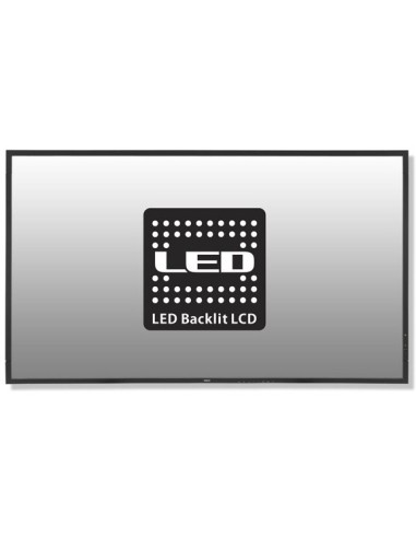 NEC MultiSync V552 Pannello piatto per segnaletica digitale 139,7 cm (55") LED 450 cd m² Full HD Nero Touch screen