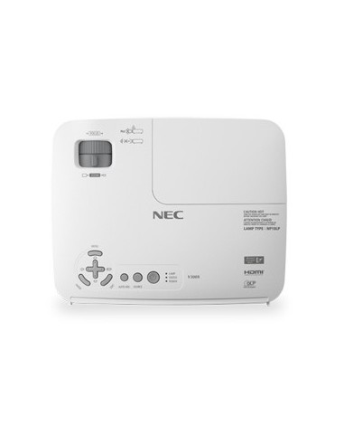 NEC V311X Proiettore a raggio standard 3100 ANSI lumen DLP 1080p (1920x1080) Compatibilità 3D Bianco