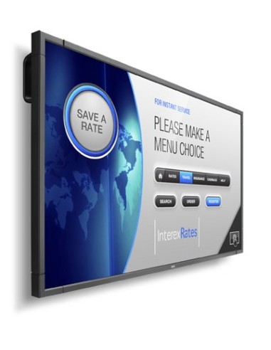 NEC MultiSync P463 DST Pannello piatto per segnaletica digitale 116,8 cm (46") LED 630 cd m² Full HD Nero Touch screen