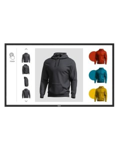NEC MultiSync ME431 Pannello piatto per segnaletica digitale 109,2 cm (43") IPS 400 cd m² 4K Ultra HD Nero Touch screen