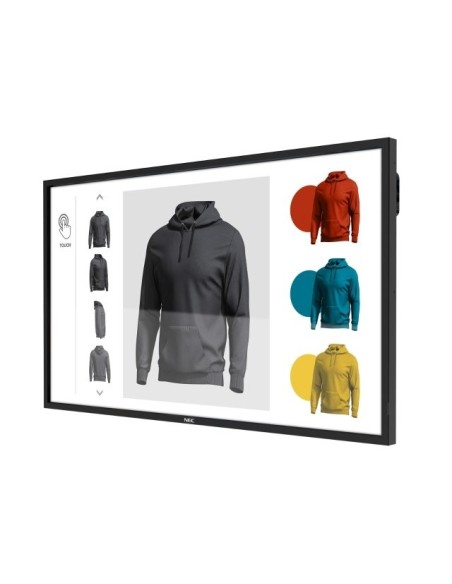 NEC MultiSync ME431 Pannello piatto per segnaletica digitale 109,2 cm (43") IPS 400 cd m² 4K Ultra HD Nero Touch screen